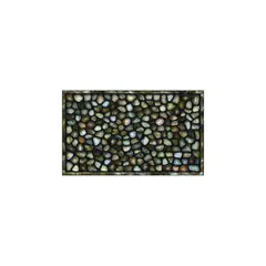 APACHE MILLS - Alfombra para Puerta Diseño Rocas de Rio de 45.72 X 76.20 cm