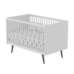 MUEBLES 2020 - Cuna Cama Estela 133X92X74Cm Blanca