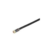 AMERICAN TACK & HARD - Cable Coaxial Rg6 Hembra Baja Pérdida Negro X 7.62 m
