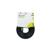 AMERICAN TACK & HARD - Cable Coaxial Rg6 Conector Hembra Negro X 15,24 M