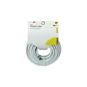AMERICAN TACK & HARD - Cable Coaxial Rg6 Conect Hembra Blanco X 15.24 m