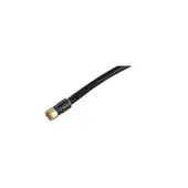 AMERICAN TACK & HARD - Cable Coaxial Rg6 Baja Pérdida Negro X 1.82 m