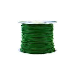 COLEMAN CABLE - Cable Primario Color Verde X 30.48 m Calibre 14