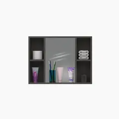 MODUOFI - Gabinete de baño Clasico Turin G6 60x45x15