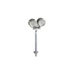 GENERICO - Colgador Para Puerta De Cobertizo H/204 Kg 26.82cm Zinc 573735