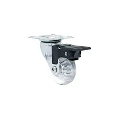SHEPHERD HARDWARE - Rueda Giratoria de 5.08 cm con Freno