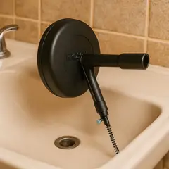 PROSOURCE - Desatascador Manual Con Cable De Acero