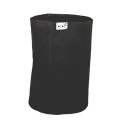 PEPO HOME AND GARDEN - Matera Cilíndrica Extra Grande Cannabis 44cm Negro