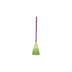 GENERICO - Escoba De Paja De Sorgo/Maiz De Guinea Mango de 60.96 Cm