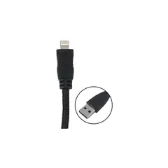 AMERICAN TACK & HARD - Cable De 8 Pines-USB A Trenzado X 1.82 M