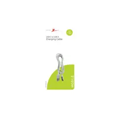 AMERICAN TACK & HARD - Cable USB C-USB A Blanco X 1.82 M