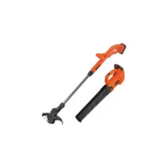 BLACK+DECKER - Sopladora Y Podadora Inalámbrica BCK279D2 De 20V 1,5Ah Ancho De Corte 15 cm