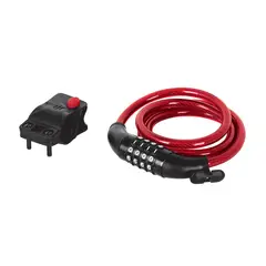 HERMEX - Guaya De Seguridad De 1.20 M X 10 Mm, Incluye Portacandado