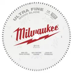 MILWAUKEE - Hoja para Sierra Circular Ultra Fina de 30.48 cm