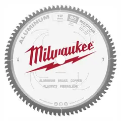MILWAUKEE - Hoja para Sierra Circular de Aluminio 80 Dientes 30.48 cm