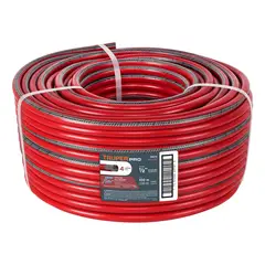 TRUPER - Manguera Super Reforzada Uso Rudo De 100 Metros, 4 Capas