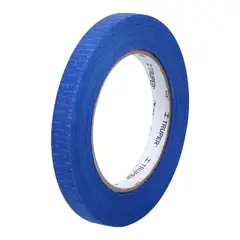 TRUPER - Cinta De Enmascarar Para Pintar Color Azul De 50 Mt X 12 Mm