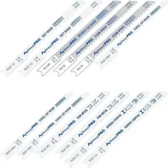AVANTI - Juego de Hojas para Caladora para Madera/Metal X 12 Piezas 7399256