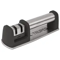 TRUPER - Afilador de Cuchillos Profesional en Acero Inoxidable y ABS