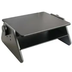 ERGONOMUS - Soporte Monitor Multiple 3 Alturas Negro