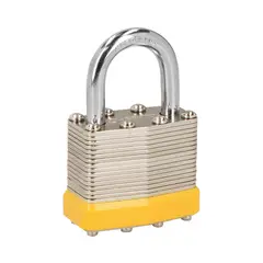 PRETUL - Candado De 40 Mm De Acero Con Cuerpo Laminado Y 2 Llaves