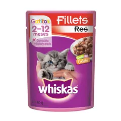 WHISKAS - HUMEDO GATITOS RES 85 g