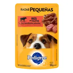 PEDIGREE - Alimento Húmedo Para Perro Rp Pouch Res 24/100g
