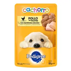 PEDIGREE - Alimento Húmedo Para Perro Puppy Pouch Pollo 24/100g