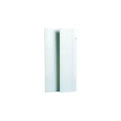 STOW - Panel Blanco Easy Track Para Closet Con Acabado Resistente