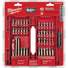 MILWAUKEE - Juego de Brocas para Taladro Percutor S2 X 42 Piezas