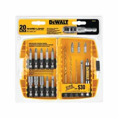 DEWALT - Juego de Brocas de Estaño de Carga Rápida X 20 Piezas