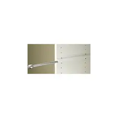 STOW - Barra Easy Track Para Ropa Con Diseño Compacto Y Estructura Resistente