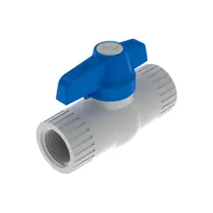 PCP - Válvula Bola PVC 1/2 Roscar Pesada