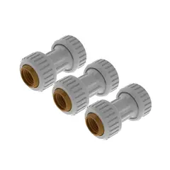 PCP - Paqx3und Union Reparación En Pvc De 1/2pulg