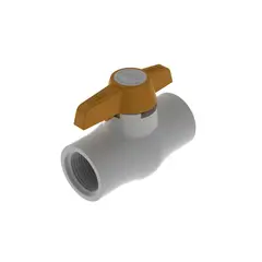 PCP - Válvula Bola PVC 1 Roscar