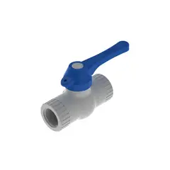 PCP - Válvula Bola PVC 1/2 Roscar Manija Lg