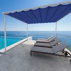 HOLZTEK - Pérgola 5 X 5 M Génesis Zen Negro