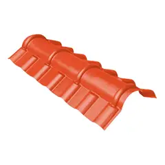 BOLKOW - Caballete Rojo Upvc 0.72 m Colonial