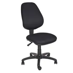 ERGONOMUS - Silla Ejecutiva Treck Espaldar Fijo Negro