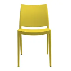 ERGONOMUS - Silla Cafeteria Classic Amarillo