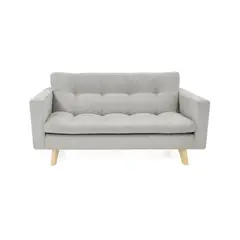 HOGAR VENECIA - Sofá Manila 80X153X85 Tela Taupe