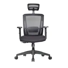 ERGONOMUS - Silla de escritorio Ejecutiva Negro Syncro Delphi 2