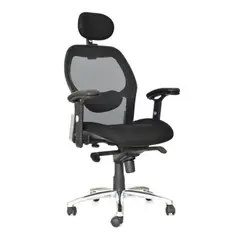 ERGONOMUS - Silla de escritorio Ejecutiva Negro Monaco