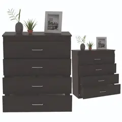 RTA DESIGN - Setx2 Organizador Marino 4 Cajónes Wengue