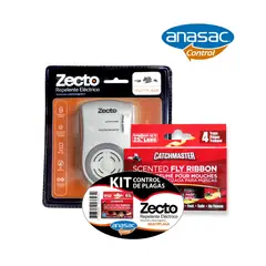 ZECTO - Repelente Eléctrico De Multiplaga + Trampa
