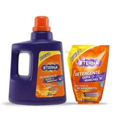 ETERNA - Combo Detergente 3000 Ml + 1800 Ml