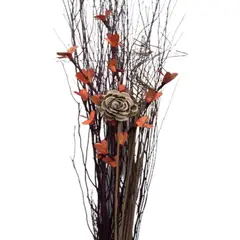 GENERICO - Bouquet Artificial Blossom Naranja