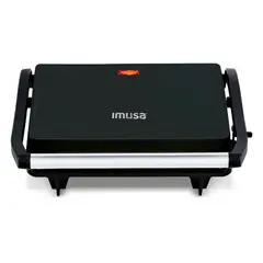 IMUSA - Parilla Panini 850 Watts Basic Negro