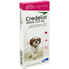 CREDELIO - Antiparasitario Para Perro 1125mg