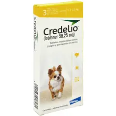 CREDELIO - Antiparasitario Para Perro 5625mg